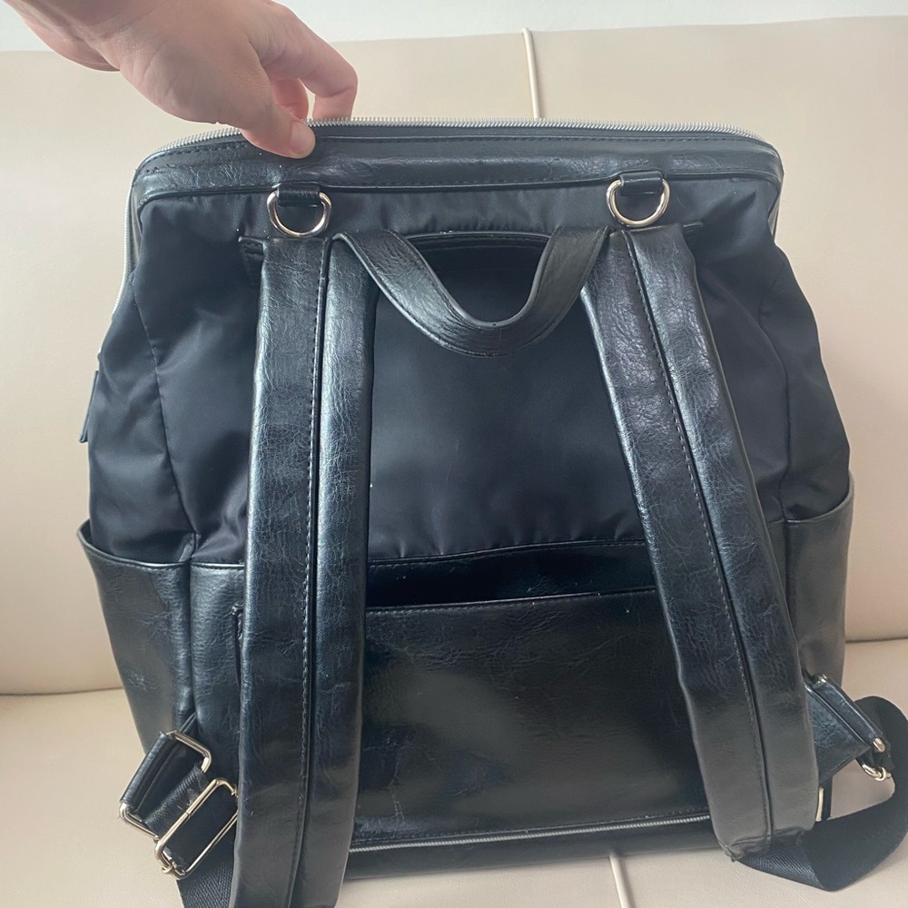 BEIS Black Diaper Bag Backpack - Picture 2 of 7